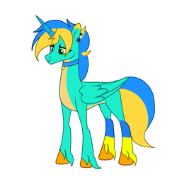 Size: 4096x4096 | Tagged: safe, artist:foxyfell1337, imported from derpibooru, oc, oc only, oc:nataniel, alicorn, pony, absurd resolution, alicorn oc, base used, horn, male, simple background, solo, stallion, transparent background, wings