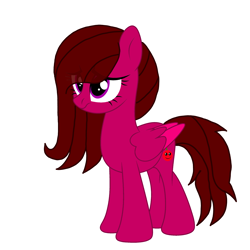 Size: 4096x4096 | Tagged: safe, artist:foxyfell1337, imported from derpibooru, oc, oc only, oc:chibi cherry, pegasus, pony, absurd resolution, base used, eye clipping through hair, female, mare, pegasus oc, simple background, solo, transparent background