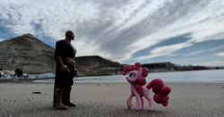 Size: 4000x2103 | Tagged: safe, artist:dingopatagonico, imported from derpibooru, pinkie pie, earth pony, black adam, dc comics, irl, photo, toy