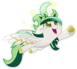 Size: 3213x2886 | Tagged: safe, artist:lincolnbrewsterfan, imported from derpibooru, oc, oc only, oc:riverdance, alicorn, pony, my little pony: the movie, .svg available, 2023, alicorn oc, brand, branding, clover, colored hooves, colored pupils, colored wings, excited, flying, glowing, glowing horn, green eyes, happy, holiday, hoof tapping, horn, inkscape, magic, magic aura, male, movie accurate, olive eyes, one ear down, outline, preview, projection, projector, reaching, saint patrick's day, simple background, solo, spread wings, stallion, striped wings, svg, tail, tattoo, telekinesis, transparent background, two toned mane, two toned tail, two toned wings, vector, wing stripes, wings