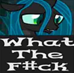 Size: 2000x1960 | Tagged: safe, imported from derpibooru, queen chrysalis, changeling, caption, confused, expand dong, exploitable meme, image macro, meme, reaction image