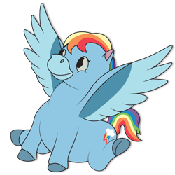 Size: 1200x1200 | Tagged: safe, artist:prixy05, imported from derpibooru, rainbow dash, pegasus, disney style, fantasia, simple background, solo, transparent background, vector