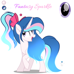 Size: 2048x2048 | Tagged: safe, artist:harmonyvitality-yt, imported from derpibooru, oc, oc only, pony, unicorn, base used, bow, female, hair bow, horn, mare, offspring, parent:flash sentry, parent:twilight sparkle, parents:flashlight, raised hoof, simple background, smiling, solo, transparent background, unicorn oc