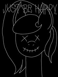 Size: 3456x4608 | Tagged: safe, artist:script singer, imported from derpibooru, oc, oc:script singer, earth pony, pony, black and white, earth pony oc, grayscale, monochrome, vent art