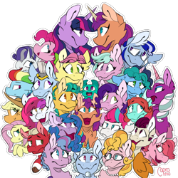 Size: 2000x2000 | Tagged: safe, artist:caprania, imported from derpibooru, applejack, fluttershy, hitch trailblazer, izzy moonbow, opaline arcana, pinkie pie, pipp petals, queen haven, rainbow dash, rarity, sprout cloverleaf, sunny starscout, twilight sparkle, zipp storm, oc, oc:nova stargazer, alicorn, dragon, earth pony, pegasus, pony, unicorn, the last problem, spoiler:g5, alphabittle blossomforth, alternate new mane six (g5), argyle starshine, baby, baby dragon, crossed horns, dahlia, female, g4, g5, group, guardsmare, horn, horns are touching, jazz hooves, male, mane five (g5), mane seven (g5), mane six, mare, misty brightdawn, older, older applejack, older fluttershy, older pinkie pie, older rainbow dash, older rarity, older twilight, pegasus royal guard, phyllis cloverleaf, posey bloom, princess twilight 2.0, race swap, rocky riff, royal guard, self paradox, self ponidox, simple background, sparky sparkeroni, stallion, sunnycorn, transparent background, twilight sparkle (alicorn), windy (g5), zoom zephyrwing