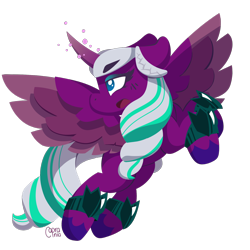 Size: 2000x2000 | Tagged: safe, artist:caprania, imported from derpibooru, opaline arcana, alicorn, pony, spoiler:g5, g5, lineless, simple background, solo, transparent background
