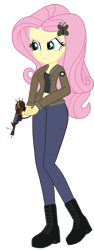 Size: 1541x4096 | Tagged: safe, artist:edy_january, artist:starryshineviolet, edit, imported from derpibooru, vector edit, fluttershy, human, equestria girls, equestria girls series, angry, base used, boots, breasts, busty fluttershy, call of duty, call of duty zombies, clothes, free to use, girls und panzer, gloves, gun, jacket, laser gun, link in description, long pants, marine, marines, military, motorcross, raygun, saunders, shoes, simple background, soldier, solo, tanktop, transparent background, trigger discipline, vector, weapon