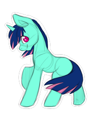 Size: 800x1000 | Tagged: safe, artist:sinclair2013, imported from derpibooru, oc, oc only, oc:umi-chan, pony, unicorn, female, horn, mare, simple background, solo, transparent background, unicorn oc