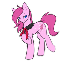 Size: 1200x1000 | Tagged: safe, artist:sinclair2013, imported from derpibooru, oc, oc only, oc:cherry blossom, earth pony, pony, ascot, earth pony oc, looking at you, male, nudity, sheath, simple background, solo, stallion, transparent background
