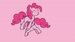 Size: 1280x720 | Tagged: safe, artist:tridashie, imported from derpibooru, pinkie pie, earth pony, pony, 2017, :d, ^^, animated, blue eyes, cute, dancing, diapinkes, eyes closed, female, happiness, happy, jumping, looking at you, mare, multeity, open mouth, open smile, pink background, pink mane, pink tail, pinkie promise (animation), prancing, pronking, raised hoof, simple background, singing, smiling, smiling at you, solo, song, sound, tail, text, video, webm