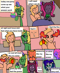 Size: 1158x1410 | Tagged: safe, artist:ask-luciavampire, imported from derpibooru, oc, changeling, dracony, dragon, earth pony, hybrid, pegasus, pony, succubus, unicorn, comic, powers, tumblr