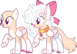 Size: 2307x1621 | Tagged: safe, artist:kurosawakuro, imported from derpibooru, oc, oc only, cat, cat pony, original species, pony, base used, bow, cat tail, clothes, coat markings, collar, colored hooves, ear fluff, female, folded wings, hair bow, pink eyes, raised paw, simple background, socks (coat markings), solo, stockings, tail, thick eyebrows, thigh highs, transparent background, wings