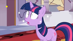 Size: 622x350 | Tagged: safe, artist:movieliker236, edit, edited screencap, imported from derpibooru, screencap, twilight sparkle, pony, unicorn, the crystal empire, female, hypnosis, hypnotized, pinpoint eyes, scooby doo, unicorn twilight