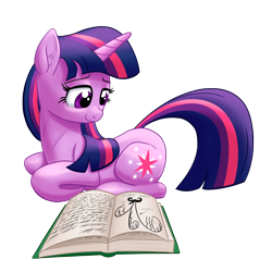 Size: 2160x2160 | Tagged: safe, artist:stellardust, imported from derpibooru, twilight sparkle, pony, unicorn, book, ear fluff, female, high res, lidded eyes, lying down, mare, ponyloaf, prone, reading, simple background, solo, transparent background, unicorn twilight