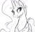 Size: 1024x934 | Tagged: safe, artist:maren, imported from derpibooru, princess celestia, alicorn, pony, 2021, bust, crown, cute, cutelestia, doodle, female, folded wings, grin, horn, jewelry, looking away, mare, monochrome, old art, peytral, regalia, simple background, smiling, smirk, solo, white background, wings