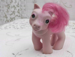 Size: 2000x1531 | Tagged: safe, imported from derpibooru, baby heart throb, pegasus, pony, baby, baby pony, beddy bye eye ponies, brushable, female, filly, foal, g1, irl, jesus christ how horrifying, merchandise, nightmare fuel, photo, solo, toy, uncanny valley, why