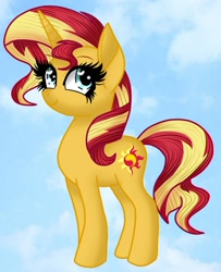 Size: 1024x1261 | Tagged: safe, artist:shadowiesart, imported from derpibooru, sunset shimmer, pony, unicorn, female, solo