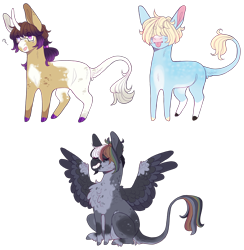 Size: 3500x3592 | Tagged: safe, artist:sleepy-nova, imported from derpibooru, oc, oc only, earth pony, pegasus, pony, unicorn, chibi, male, simple background, stallion, transparent background, twitterina design