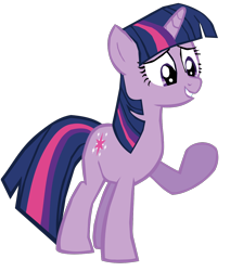 Size: 1280x1429 | Tagged: safe, artist:benpictures1, imported from ponybooru, part of a set, twilight sparkle, pony, unicorn, dragon quest, cute, female, inkscape, simple background, solo, teeth, transparent background, twiabetes, unicorn twilight, vector