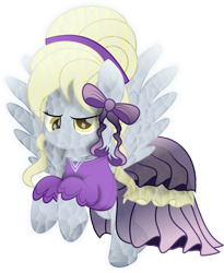 Size: 8544x10404 | Tagged: safe, artist:lincolnbrewsterfan, artist:styroponyworks, imported from derpibooru, derpy hooves, crystal pony, pegasus, pony, my little pony: the movie, .svg available, absurd resolution, alternate hairstyle, alternate tailstyle, amber eyes, bow, clothes, colored pupils, crystalline, crystallized, crystallized pony, curly hair, curly mane, cute, cute face, cute smile, derp, derpabetes, dress, female, flying, frills, frilly dress, glowing, golden eyes, hair bow, hair bun, hairband, hoof heart, inkscape, inspired by a featured image, inspired by another artist, jewelry, looking at you, mare, movie accurate, necklace, open mouth, purple, raised hoof, raised leg, ribbon, ribbon tail, see-through, see-through skirt, shiny, simple background, skirt, smiling, smiling at you, solo, spread wings, svg, tail, texture, translucent belly, translucent mane, transparent, transparent background, transparent belly, transparent flesh, transparent mane, transparent wings, triangle, underhoof, vector, wings, yellow eyes