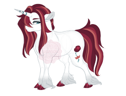 Size: 3412x2600 | Tagged: safe, artist:gigason, imported from derpibooru, oc, oc only, oc:iris, pony, unicorn, female, horn, mare, offspring, parent:prince blueblood, parent:roseluck, simple background, solo, transparent background, unicorn oc, unshorn fetlocks