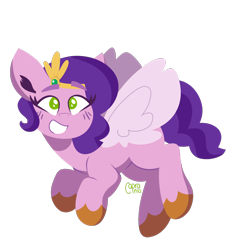 Size: 2000x2000 | Tagged: safe, artist:caprania, imported from derpibooru, pipp petals, pegasus, pony, adorapipp, cute, g5, simple background, smiling, solo, transparent background