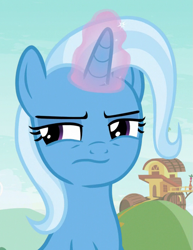 Size: 541x699 | Tagged: safe, imported from derpibooru, screencap, trixie, pony, unicorn, student counsel, cropped, female, magic, mare, solo