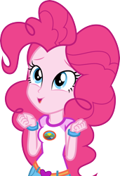 Size: 3000x4388 | Tagged: safe, artist:cloudy glow, imported from derpibooru, pinkie pie, human, equestria girls, legend of everfree, .ai available, kissing, simple background, solo, transparent background, vector
