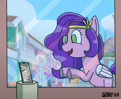 Size: 2000x1628 | Tagged: safe, artist:gradiusfanatic, imported from derpibooru, pipp petals, pegasus, pony, adorapipp, cellphone, cute, female, g5, phone, smartphone, that pony sure does love phones