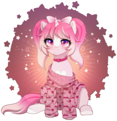 Size: 2040x2112 | Tagged: safe, alternate version, artist:avrameow, imported from derpibooru, part of a set, oc, oc only, pony, unicorn, alternate character, blushing, choker, clothes, coat markings, colored hooves, commission, ear fluff, facial markings, heart, heart mark, horn, looking at you, oversized clothes, simple background, smiling, smiling at you, solo, star (coat marking), sweater, transparent background, unicorn oc, ych result