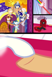 Size: 4767x7026 | Tagged: safe, artist:pastelnightyt, imported from derpibooru, oc, oc:apple pie (pastelnightyt), oc:crystal gem, oc:harmony pastelnightyt, oc:proxima, oc:rainbow storm, oc:starwberry chocolate, oc:super nova, alicorn, changeling, dracony, earth pony, hybrid, pegasus, pony, alicorn oc, changeling oc, earth pony oc, female, horn, interspecies offspring, mare, offspring, parent:applejack, parent:caramel, parent:cheese sandwich, parent:discord, parent:fluttershy, parent:pinkie pie, parent:rainbow dash, parent:rarity, parent:soarin', parent:spike, parents:carajack, parents:cheesepie, parents:discoshy, parents:soarindash, parents:sparity, pegasus oc, red changeling, wings