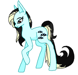 Size: 490x473 | Tagged: safe, artist:harmonicdreemur1308, imported from derpibooru, oc, oc only, earth pony, pony, earth pony oc, eyelashes, female, mare, raised hoof, simple background, solo, white background