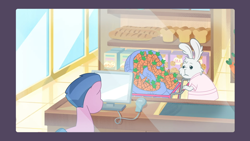 Size: 1920x1080 | Tagged: safe, imported from derpibooru, screencap, pony, spoiler:g5, spoiler:my little pony: tell your tale, spoiler:tyts01e48, carrot, easter bunny, eggmund bunny, food, g5, my little pony: tell your tale, the hunt for eggward bunny