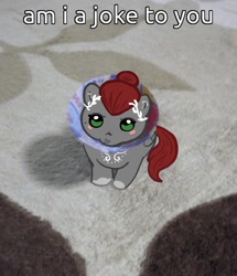 Size: 584x680 | Tagged: safe, artist:nootaz, imported from derpibooru, oc, oc only, oc:void, pegasus, pony, behaving like a cat, blush sticker, blushing, female, looking at you, mare, pegasus oc, ponified animal photo, solo, text