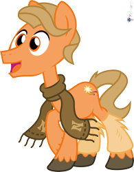 Size: 4000x5125 | Tagged: safe, artist:melisareb, imported from derpibooru, part of a set, earth pony, pony, .svg available, absurd resolution, alphabet lore, clothes, crossover, leg warmers, male, n, open mouth, raised hoof, simple background, solo, species swap, stallion, transparent background, unshorn fetlocks, vector