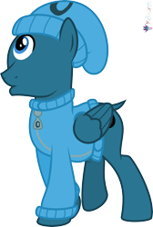 Size: 4000x5958 | Tagged: safe, artist:melisareb, imported from derpibooru, part of a set, cyclops pony, cyclops, pegasus, pony, .svg available, absurd resolution, alphabet lore, bald, beanie, clothes, crossover, dock, hairless, hat, male, o, one eyed, simple background, solo, species swap, stallion, sweater, tail, transparent background, vector, wat, wings