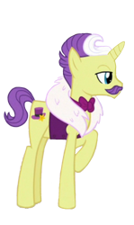 Size: 1142x1915 | Tagged: safe, edit, edited screencap, imported from derpibooru, screencap, dandy grandeur, pony, unicorn, fluttershy leans in, background removed, bowtie, clothes, facial hair, male, moustache, not a vector, solo, stallion