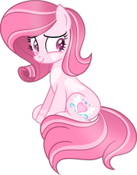 Size: 1762x2249 | Tagged: safe, artist:tanahgrogot, imported from derpibooru, oc, oc only, oc:annisa trihapsari, earth pony, cute, earth pony oc, heart, heart eyes, heart mark, looking at you, ocbetes, simple background, sitting, smiling, smiling at you, solo, transparent background, wingding eyes