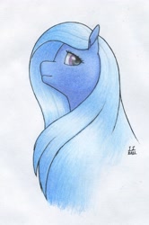 Size: 2720x4096 | Tagged: safe, artist:antnoob, artist:lightsolver, imported from derpibooru, oc, pony, color, female, mare, simple background, solo, traditional art, white background