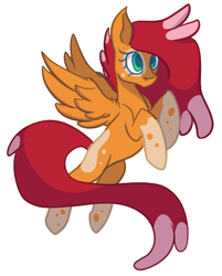 Size: 410x510 | Tagged: safe, artist:brybrychan, imported from derpibooru, oc, oc only, oc:rosy cheeks, pegasus, pony, eyelashes, female, mare, pegasus oc, simple background, solo, transparent background, wings