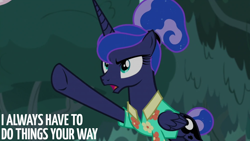 Size: 2000x1125 | Tagged: safe, edit, edited screencap, editor:quoterific, imported from derpibooru, screencap, princess luna, between dark and dawn, solo