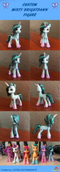 Size: 2973x8413 | Tagged: safe, artist:ejlightning007arts, imported from derpibooru, hitch trailblazer, izzy moonbow, pipp petals, sunny starscout, zipp storm, earth pony, pegasus, pony, unicorn, spoiler:g5, car, coat markings, customized toy, fan made, figure, g5, group photo, irl, judy hopps, misty brightdawn, my little pony: make your mark, photo, photography, socks (coat markings), toy, zootopia