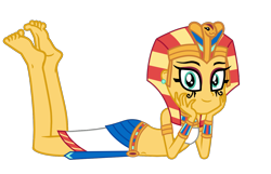 Size: 1362x876 | Tagged: safe, artist:bsw421, edit, imported from derpibooru, vector edit, sunset shimmer, cobra, human, snake, equestria girls, armband, base used, bra, bracelet, clothes, egypt, egyptian, egyptian headdress, eyelashes, eyeshadow, headdress, humanized, jewelry, makeup, pharaoh, simple background, skirt, solo, the pose, transparent background, underwear, vector