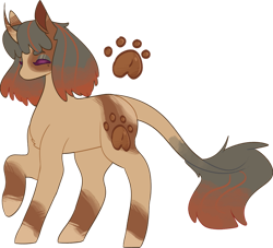 Size: 939x851 | Tagged: safe, artist:mynameislazy, imported from derpibooru, oc, oc only, oc:pap cookie, pony, unicorn, cutie mark, female, horn, leonine tail, simple background, solo, tail, transparent background, unicorn oc