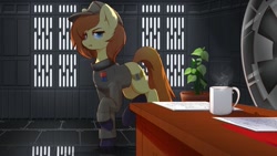 Size: 900x506 | Tagged: safe, artist:naa, imported from derpibooru, earth pony, pony, empire, female, mare, mug, star wars