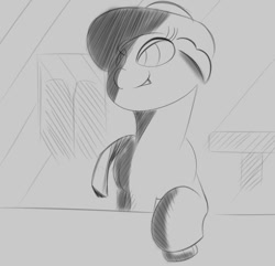 Size: 1080x1040 | Tagged: safe, artist:boxybrown, imported from derpibooru, oc, donkey, donkey oc, female, mare, sketch