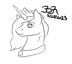 Size: 549x494 | Tagged: safe, artist:bifrose, imported from derpibooru, princess celestia, alicorn, prince solaris, rule 63, simple background, solo, white background