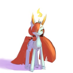Size: 765x765 | Tagged: safe, artist:haku nichiya, imported from derpibooru, pony, hekapoo, simple background, sketch, solo, star vs the forces of evil, white background