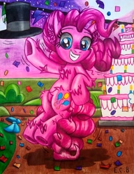 Size: 2170x2824 | Tagged: safe, artist:estrellasombria, imported from derpibooru, pinkie pie, earth pony, pony, female, solo