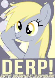 Size: 4060x5700 | Tagged: safe, artist:chingilin, imported from derpibooru, derpy hooves, pegasus, pony, poster, solo